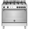 LA GERMANIA AMN965LGXV/24 CUCINA 90X60 CM INOX 5 FUOCHI FORNO A GAS CL.A