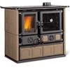 LA NORDICA EXTRAFLAME LA NORDICA ROSA VST.16 STUFA LEGNA MAIOLICA TORTORA INFINITY 8,8 KW 3003472 A+
