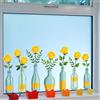 Adesivo rosone giallo resistente allo sbiadimento 60x30 cm PVC doppia faccia dec