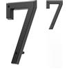 Targa Galleggiante Curb Appeal Numero Civico Design Galleggiante Effetto