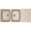 Franke Lavello FRANKE incasso 2 vasche con gocciolatoio Reversibile Anthea Avena AZG621
