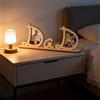 Cornice portafoto in legno festa del papà beige legno naturale per arredamento