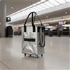 Borsa Pieghevole con Ruote Leggero Borsone Trolley Impermeabile per Aeroporto