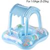 NONE Galleggianti Gonfiabili per Mare Piscina 1Pc Con Baldacchino per Bambini per Pis