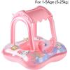 NONE Galleggianti Gonfiabili per Mare Piscina 1Pc Con Baldacchino per Bambini per Pis