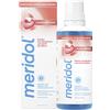 meridol Balsamo per la bocca a tutto tondo, 400 ml, effetto antibatterico, protegge le gengive, rafforza i denti e rinfresca il respiro, senza alcool