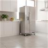 Supporto Elettrodomestici con Ruote Struttura Spessa Carrello Lavatrice