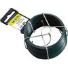 tenax Filo di Ferro plastificato, Verde, Lunghezza 50 m - Diametro 1 mm