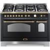 LOFRA DOLCEVITA RNMD126MFT+E/2AEO CUCINA 120X60CM NERA 7 FUOCHI FORNO ELETTRICO
