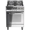 LOFRA PL66MFT/C CUCINA RAINBOW 60CM FORNO GAS VENTILATO 4 FUOCHI TOTAL INOX