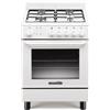 LA GERMANIA S64041WT/24 CUCINA 60CM 4 FUOCHI FORNO ELETTRICO BIANCA