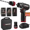 Parkside Trapano Avvitatore PARKSIDE PERFORMANCE PBSPA 12 E4 + 2 Batterie + 1 Caricabat.