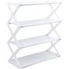 Not specified Scarpiera X Modello Scala PP Struttura Acciaio 50 18 Dimensioni 5 cm