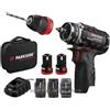 Parkside Avvitatore Trapano 12V Brushless Parkside Performance PBSPA 12 E4 con 2 batterie