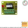 Securvera Relè Per Uscite Open Collector 24 V 40 mA 1 Scambio 2 A Interfaccia Led Allarme