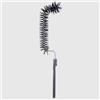 La Briantina Infissi Clean Scovolino per Infissi e Serramenti, Spazzola Curva con Setole Rigide per Guide di Finestre e Porte, 29 cm