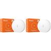 SONOFF SNZB-02P Sensore intelligente di temperatura e umidità ZigBee 3.0, per monitoraggio remoto e automazione domestica, hub ZigBee richiesto, compatibile con Alexa/Google Home/Smartthings