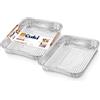 Cuki Vaschette Alluminio 12 Porz.Ultra Forza con manici, 12 Conf.da 2 Pezzi