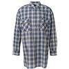 Planam 'Planam camicia flanella 2001 taglia 49/50, 4 x l, colore: blu a quadretti, 450049