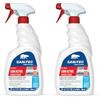 SANITEC igiene sicura Sanitec, Sani Active, Spray Disinfettante Sgrassante Universale, Ideale per la Disinfezione di Tutte le Superfici in Cucina, Bagno, Uffici, Ambienti Pubblici e Auto, Made in Italy, Flacone 750 ml