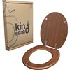 king seat SEDILE WC UNIVERSALE LEGNO NOCE