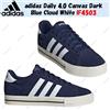 adidas Daily 4.0 Canvas Dark Blue Cloud White IF4503 taglia uomo