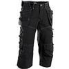 BLÅKLÄDER Blakläder 196213109900C52 X1900 Pirateen Pantaloncini da artigiano, misura C 52, colore: nero