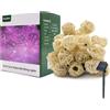 Shenzhen Wittlang Electronics Co., Ltd. SOLMIRA Catena Luminosa Esterno Solare, 30 LEDs Rosa a Forma di Sfera in