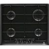 ELECTROLUX PN640V PIANO COTTURA 60 CM 4 FUOCHI NERO MANOPOLE NERE