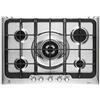 ELECTROLUX PX750UOV PIANO COTTURA 75 CM 5 FUOCHI INOX 1 BRUCIATORE TRIPLA CORONA