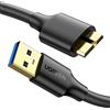 Cavo Micro B a USB 3.0 a 5Gbps per Disco Rigido Esterno Compatibile Con Galaxy S