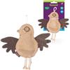 TOMMI Naturale Only-Sparrow Peluche per Cani Fatto Di Naturale Materiali 1 PC