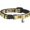 Buckle-Down Crunchyroll Cat Collar, Breakaway Collar with Bell, Mushoku Tensei Guardian Fitz