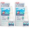 Physiomer® Plus Fresh Spray Nasale 20 ml - Congestione Forte - 3in1: Decongestiona │ Allevia │ Ripristina - Express 1 Minuto│ Elevata concentrazione di Sali │ 6+ anni di età (Confezione da 2)