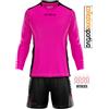 Givova KIT PORTIERE HYGUANA CALCIO CALCETTO GIVOVA KITP0610 - col. fucsia/nero