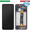 LCD SCHERMO DISPLAY VETRO TOUCH SCREEN CON FRAME PER SAMSUNG GALAXY A04S A047F