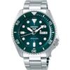 Seiko Orologio automatico analogico uomo SEIKO 5 sport verde SRPD61K1