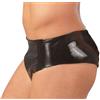Latex Late X Slip da uomo in lattice M/L Nero