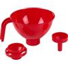 A+++ Imbuto per vasetti e bottiglie con 2 riduttori diam.17,5 cm conserve, marmellate