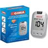 GIMA Misuratore Glicemia Glucometro Kit Completo Per Il Controllo e Il Monitoraggio Del Glucosio Nel Sangue Con 10 Strisce Soluzione Di Controllo 10 Lancette Sterili Penna Pungidito, Bluetooth