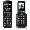 Brondi Amico Home 4,5 cm (1.77") Nero Telefono di livello base