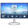 Philips V Line 241V8AW 23.8" Full HD 1920x1080 LCD Monitor White for PC Desktop