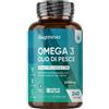 Omega 3 Olio Di Pesce Da 2000Mg, 660Mg EPA E 440Mg DHA, Integratore Omega3 Fish
