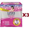 LINES 3 LINES SPECIALIST MATERNITY 12 PANTS TAGLIA 40-44 PER PERDITE SOSTIENE L'ADDOME