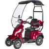 VELECO MOBILE SCOOTER ELETTRICO A 4 RUOTE 1000W VELECO FASTER con rosone