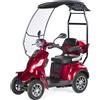VELECO SCOOTER ELETTRICO DI MOBILITÀ A 4 RUOTE VELECO 1000W FASTER con baldacchino