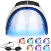 Deciniee Maschera Viso Led Professionale: Pieghevole Maschera LED per il Viso co