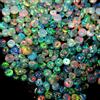5mm Naturale Welo Etiope Multi Fuoco Opale Rotondo Loose Perline Gemma 10 PC Lot