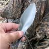 Pala in titanio per campeggio esterno picnic 155*40 mm con sacco portaoggetti