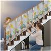 2 M Rete Anticaduta Colorata Rinforzata Rete Decorativa in Corda per Finestra